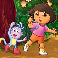 Free online html5 games - Dora And Boots Escape 3 game - Games2rule 