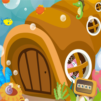 Free online html5 games - GFG Little Octopus Escape  game 