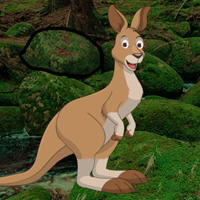 Free online html5 games - Big Kangaroo Land Escape game - Games2rule 