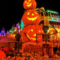 Free online html5 games - Halloween Reddish Pumpkin Escape game 