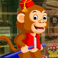 Free online html5 games - G4k Labour Monkey Rescue game 