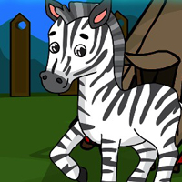 Free online html5 games - G2J Plains Zebra Escape game 