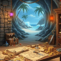 Free online html5 escape games - G4K Golden Pirate Escape