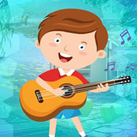 Free online html5 games - G4K Guitar Musician Escape game 