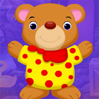 Free online html5 games - G4K Smiling Face Bear Escape  game 