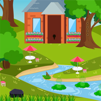 Free online html5 games - AVMGames Escape River Forest game 