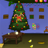 Free online html5 games - Games4Escape Old Christmas House Escape game - Games2rule 