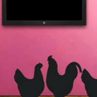 Free online html5 games - 8bg Pink Room Escape game 
