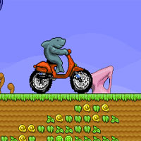 Free online html5 games - Shark Moto Mobil game 