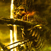 Free online html5 games - Big Skull Land Escape game - Games2rule 