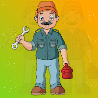 Free online html5 games - G2J Escape The Mechanic Man game 