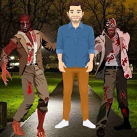 Free online html5 games - Halloween Zombie Park 28 HTML5 game 