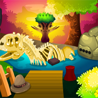 Free online html5 games - MirchiGames Dinosaur Land Escape game 