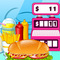 Free online html5 games - Go Fast Cooking Sandwiches game 