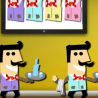 Free online html5 games - 8b Waiter Boy Escape game 