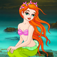 Free online html5 games - Wowescape Mermaid Fantasy Forest Escape game 