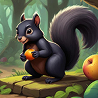 Free online html5 games - Busy Black Squirrel Rescue game - Games2rule 