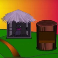 Free online html5 games - G2L Black Cat Escape game - Games2rule 