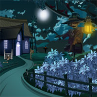 Free online html5 games - Halloween House Ghost Escape game - Games2rule 