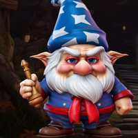Free online html5 games - Optimistic Dwarf Man Escape game 
