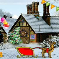 Free online html5 games - YolkGames Rescue Santa With Christmas Gifts game 