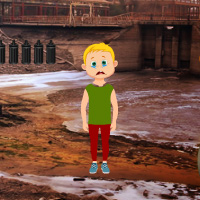 Free online html5 games - Environmental Pollution Factory Escape game 
