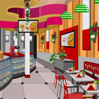 Free online html5 games - Knf Valentines Pizza Shop Escape game 