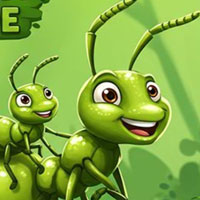 Free online html5 escape games - G4K Wild Green Ants Rescue