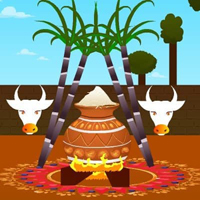 Free online html5 games - Traditional Village Festival Escape HTML5 game - Games2rule 