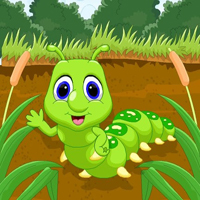 Free online html5 games - Help The Caterpillar HTML5 game 