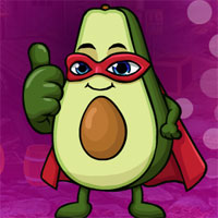Free online html5 games - G4K Superhero Avocado Escape game 