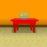 Free online html5 games - Escape Orange Colored Room game 