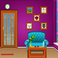 Free online html5 games - Purple Home Escape 2 game 