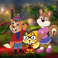 Free online html5 games - Wow Aid The Squirrel Family game 