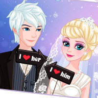 Free online html5 games - Elsa Wedding Photo Booth  game 