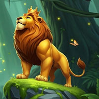 Free online html5 escape games - Brave Lion Escape