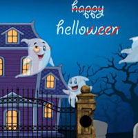 Free online html5 games - G2M Halloween Twin Ghosts Rescue game 