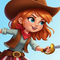 Free online html5 escape games - Fearless Cowgirl Escape