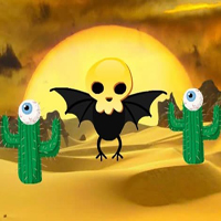 Free online html5 games - Halloween Desert 24 HTML5 game 