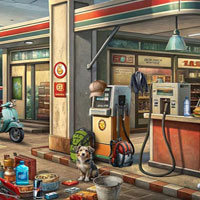 Free online html5 games - Pit Stop Clues game 