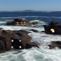 Free online html5 games - Seashore Fun Escape game - Games2rule 