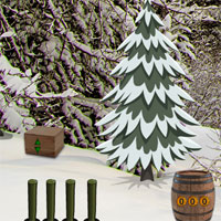 Free online html5 games - 8b Winter Santa Escape game - Games2rule 