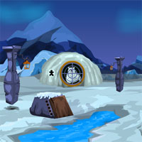 Free online html5 games - Games4Escape Iceland Bear Rescue game 