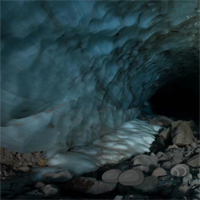 Free online html5 games - Frozen Ice Cave Escape game - Games2rule 