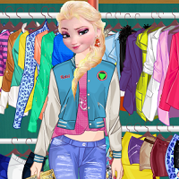 Free online html5 games - Elsa Modern Fashion game - Games2rule 