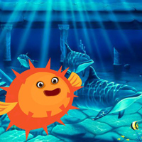 Free online html5 games - Escape From Underwater Starfish game 