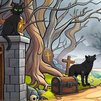 Free online html5 escape games - HFG Creepy Castle