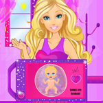 Free online html5 games - Pregnant Barbie Baby Surgery game 