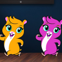 Free online html5 games - 8B Adorable Hamster Escape Adventure game 