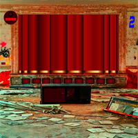 Free online html5 games - Abandoned Theater Escape game 